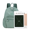 A new women's backpack, a fashionable travel small bag, a fashionable and lightweight Oxford fabric versatile women's bag Specification image